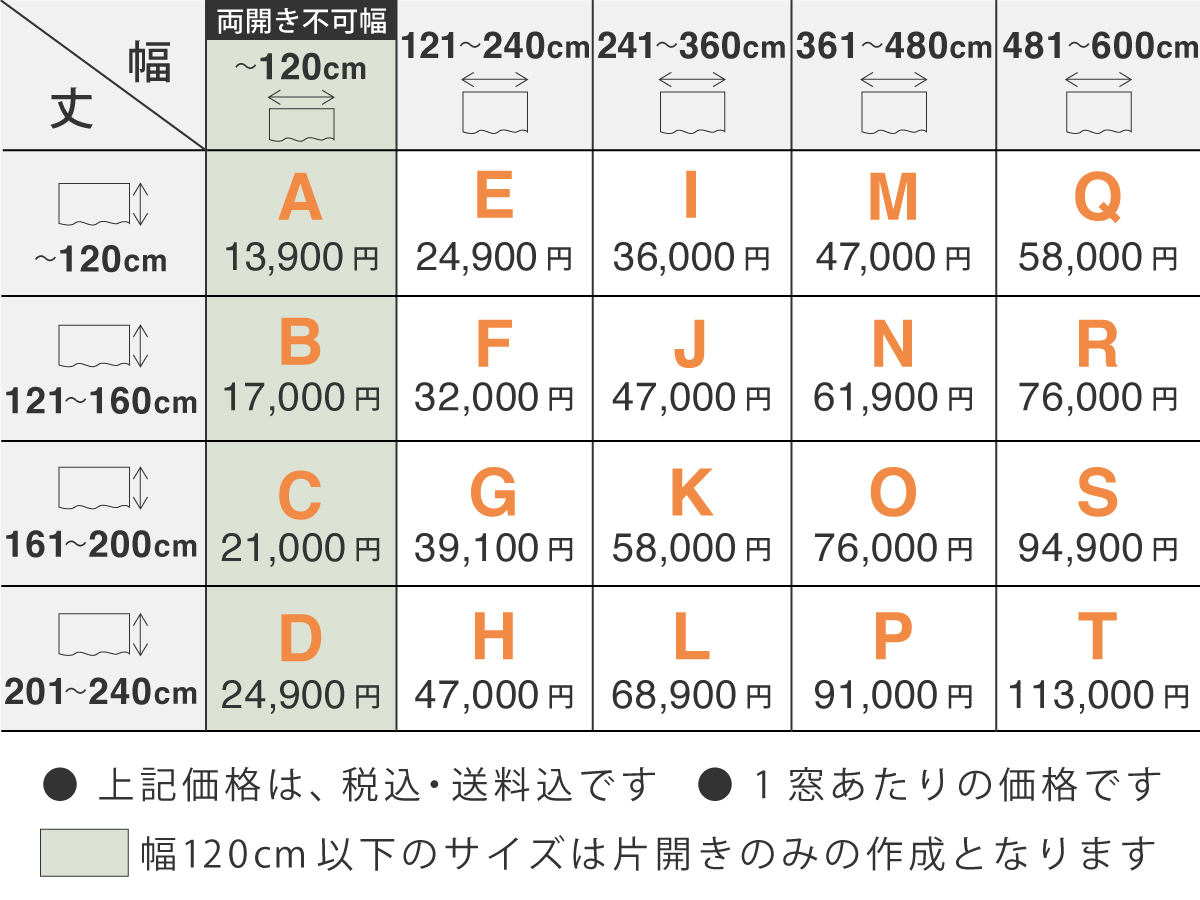 価格表フラット