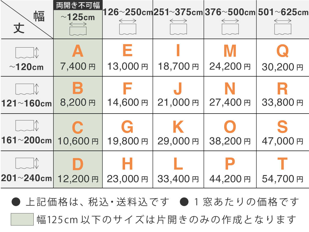 価格表フラット