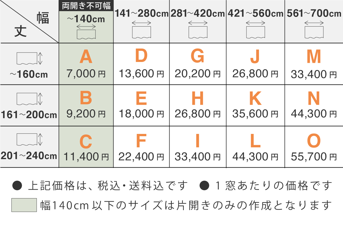 価格表フラット